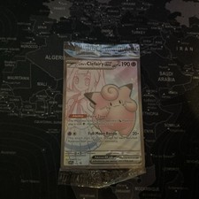 Lillie’s Clefairy EX 195 SVP 195 Journey Together Black Star Promo Sealed bundle picture