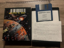 Krypton Egg (Atari ST, 1989) CIB WITH MANUAL picture
