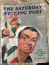 The Saturday Evening Post Magazine May 23 1942 Issue Perry Mason picture