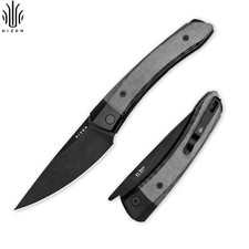 Kizer Momo Folding Pocket Knife Nitro-V Blade G10+Micarta Handle V4663A1 picture