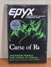 New Sealed  Curse of Ra Apshai Commodore 64 Epyx Big Box Game CIB Cassette RPG picture