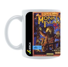 THE SECRET OF MONKEY ISLAND 2 - mug [ classic amiga commodore atari retro game picture