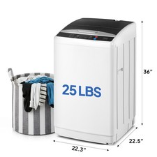 2.3cu.ft Washing Machine, 25lbs. Capacity Portable Washer picture