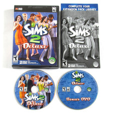 The Sims 2 Deluxe PC Game 2007 Complete w/ Manual picture