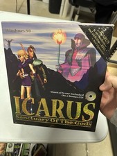 Icarus Sanctuary of the Gods PC Cd-Rom Big Box 1997 Eng w bonus Soundtrack New picture