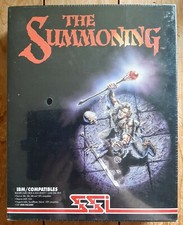 RARE The Summoning Big Box Computer Game IBM Vintage Retro 3.5 Disks New Sealed picture
