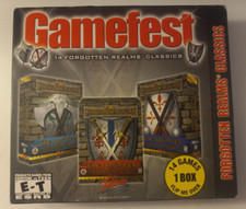 Gamefest 14 Forgotten Realms Classics (PC, 1998) CD-ROM Game picture