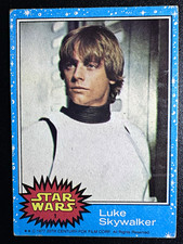 1977 Topps Star Wars #1 Luke Skywalker RC NO CREASES CENTERED - Must see picture
