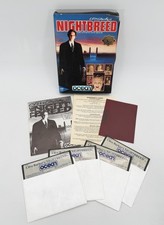 Vintage 1990 Ocean Clive Barkers Nightbreed Big Box IBM 5.25 PC Game CIB RARE picture