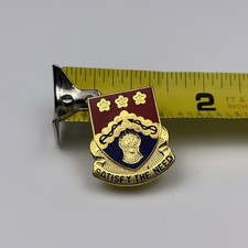 U.S. Military 232nd Support Battalion DI DUI Crest Insignia Pin V21 SATISY NEED picture