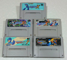 Rockman X, X2, X3, 7 and Forte Super Famicom Mega Man Japanese ver Tested picture