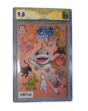 It’s Jeff Infinity Paws #1 CGC 9.8 Signed By Chrissie Zullo Marvel Variant  picture