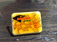 1996 Lapel Pin Daytona USA Mastercard Nascar Advertising Enamel Hat Tac metal picture