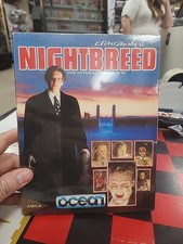 NIGHT BREED SEALED NEW AMIGA Ocean Clive Barkers Game VTG Big box PC  T-24 picture