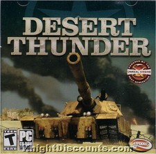 DESERT THUNDER - Tank Combat Simulation PC Game - US Version - NEW - SEALED picture