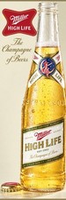 GIANT 2’X6’ VINYL BANNER - MILLER HIGH LIFE picture