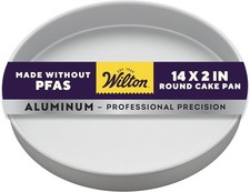Wilton Perforated Round Cake Pan, Aluminum 14