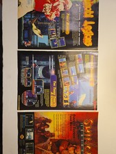 ​Rare Shinobi Legions Sega Saturn Strategy Guide & Promo Ad Vintage Magazine Lot picture