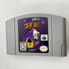 Earthworm Jim 3D - Nintendo 64 (N64) Classic edition Tested and working picture