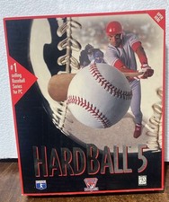 HARDBALL 5 Pc Game 1996 Electric Arts Complete In Box picture