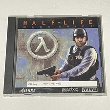 Sierra Half-Life: Blue Shift PC CD-ROM Jewel Case w/ CD Key Half-Life Series picture