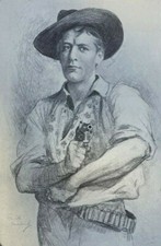 1908 Vintage Illustration Actor Lewis Waller picture