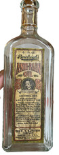 Antique Rawleigh’s Anti-Pain Bottle Label 69% Alcohol Medicine Freeport Illinois picture