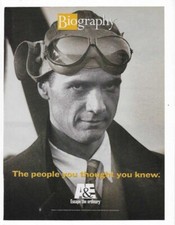 Howard Hughes A&E Biography & Microsoft Encarta Reference Suite 99 Vintage Ads picture