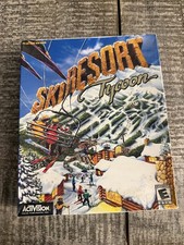 2000 PC Simulation Game Ski Resort Tycoon By Activision picture