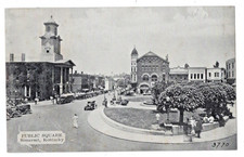1920s~SOMERSET, Pulaski County, KY, Kentucky~PUBLIC SQUARE B&W POSTCARD picture