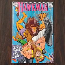 DC Comics Hawkman #20 July 1967 Silver Age Introducing Lion-Mane VF- 7.5 picture