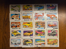 Vtg. 1976 Wonder Bread Crazy Cars Trading Cards Complete set. Super Cool picture