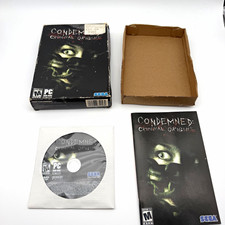 SEGA Condemned: Criminal Origins PC Survival Horror M Mature 2006 CIB picture