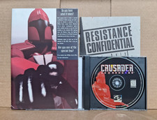 Crusader: No Remorse (PC, 1995) - Game, Poster, and Resistance Manual Only picture