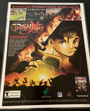 Grandia Xtreme - Vintage Original Gaming Print Ad / Poster / Game Room Wall Art picture