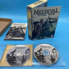 Medieval: Total War (2002) PC BIG BOX Edition - Activision Complete CIB Poster picture