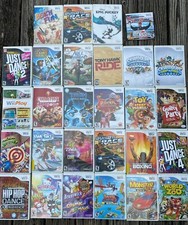 Nintendo Wii Games Just Dance Disney Epic Mickey Skylanders Bundle Discounts picture