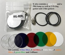 Fulton Angle Head Flashlight Replacement parts for MX-991/U and MX-993/U lights picture