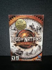 Rise of Nations: Thrones and Nations (PC, Microsoft, 2004) - Box and Manual Only picture