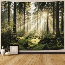 Lunerfex Celestial Sun and Tree of Life Wall Tapestry - Boho Nature and Spiri... picture