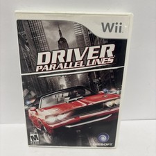 Driver Parallel Lines Nintendo Wii Complete w Manual picture