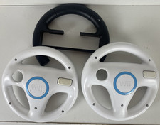 Lot Of 3 Racing Wheels For Wii Mario Kart picture