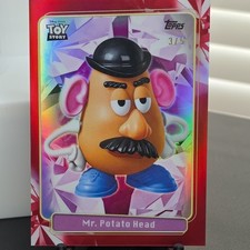 2026 Topps Toy Story Mr. Potato Head Red Foil 03/5 Toy Taaffeite Case Hit #6 picture