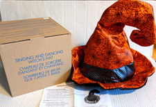 Avon Singing & Dancing Halloween Witches Hat Addams Family Theme Song New in Box picture