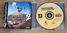 Sony Playstation PS1 Tony Hawk's Pro Skater 2 With Rare Reg Card Black Label picture