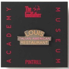 ⚡RARE⚡PINTRILL x THE GODFATHER Louis Italian-American Restaurant Pin *BRAND NEW* picture