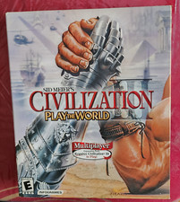 Civilization III Play the World (2002) Big Box PC New Factory Sealed US Retail picture