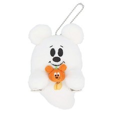 Japan Tokyo Disney Resort Mickey Ghost Sticky Plush Toy Halloween 2026 picture