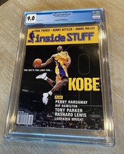 Kobe Bryant NBA Inside Stuff Magazine CGC 9.0 HIGHEST GRADED POP 1/1 Newsstand picture