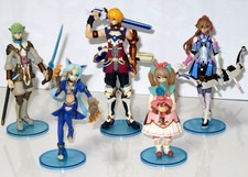 SQUARE-ENIX japan action anime STAR OCEAN -THE LAST HOPE BOX SET 6 boxed figure picture